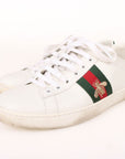 Gucci Leather 'Ace' Bee Sneakers Size 35.5