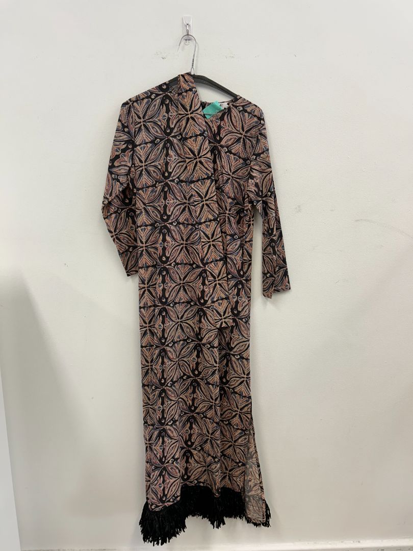 maxi dress striped black and white Boden Women's Elodie Jersey Maxi Dress in Blue