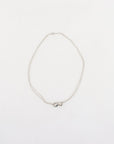 Tiffany & Co Infinity Double Strand Necklace Size 16"