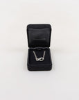 Tiffany & Co Infinity Double Strand Necklace Size 16"