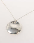 Tiffany & Co Elsa Peretti Disc Pendant Necklace Size 15"