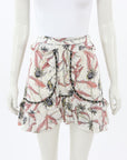 Isabel Marant 'Ugi' Embellished Ruffle Mini Skirt Size FR 42 | AU 14