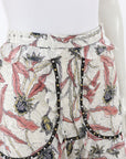 Isabel Marant 'Ugi' Embellished Ruffle Mini Skirt Size FR 42 | AU 14