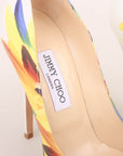 Jimmy Choo 'Anouk' Printed Heels Size 39