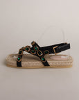 Gucci Rhinestone Crystal Sandals Size 38
