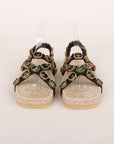 Gucci Rhinestone Crystal Sandals Size 38