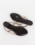 The Row 'Ravello' Leather Sandals Size 39