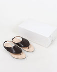 The Row 'Ravello' Leather Sandals Size 39