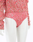 AFRM 'Danna' Floral Bodysuit Size XS
