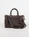 Louis Vuitton Monogram Mini Lin Speedy 30 Bandouliere