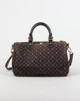 Louis Vuitton Monogram Mini Lin Speedy 30 Bandouliere