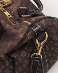 Louis Vuitton Monogram Mini Lin Speedy 30 Bandouliere