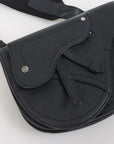 Christian Dior Leather Saddle Messenger Bag