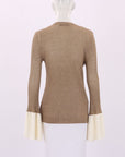 Camilla and Marc Lurex Bell Sleeve Top Size M
