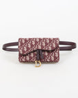 Christian Dior Oblique Saddle Belt Bag