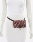 Christian Dior Oblique Saddle Belt Bag