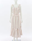 Misa La 'Idonia' Stripe Cotton Dress Size Large