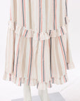 Misa La 'Idonia' Stripe Cotton Dress Size Large