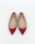 Valentino Patent Leather Rockstud Flats Size 41