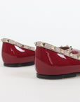 Valentino Patent Leather Rockstud Flats Size 41