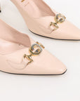 Gucci Leather GG 'Zumi' Pumps Size 42