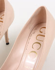 Gucci Leather GG 'Zumi' Pumps Size 42