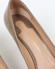 Salvatore Ferragamo Leather Bow Pumps Size 10.5C