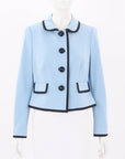 Anna Thomas Peter Pan Collar Jacket Size 12