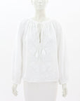 M.A.B.E Embroidered Top Size Medium