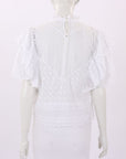 Isabel Marant Tizaina Frill Top Size FR 36 | AU 8