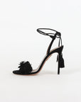 Aquazzura Suede 'Wild Thing' Lace Up Heels Size 37