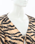 Khirzad Femme Tiger Print Top Size S