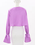 Khirzad Femme 'Tulum' Palermo French Cuff Top Size S