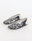 Marsell Coltellaccio Leather Print Flats Size 35