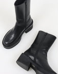 Scanlan Theodore Leather Combat Boots Size 37