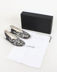 Marsell Coltellaccio Leather Print Flats Size 35