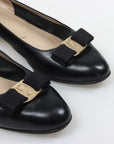 Salvatore Ferragamo Leather Vara Bow Pumps Size 9 C