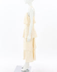 Zimmermann 'Primrose' Tiered Embroidered Midi Dress Size 3