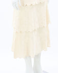 Zimmermann 'Primrose' Tiered Embroidered Midi Dress Size 3