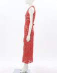 Scanlan Theodore Crochet Midi Dress Size Medium