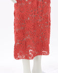 Scanlan Theodore Crochet Midi Dress Size Medium