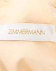 Zimmermann The Tie Neck Midi Dress Size 0