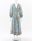 Zimmermann 'Fiesta' Wrap Long Dress Size 8