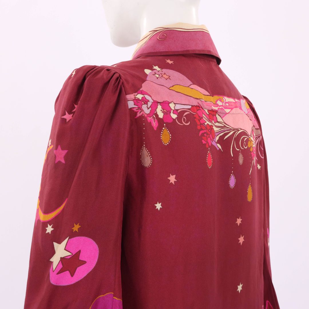 Zimmermann &#39;Concert&#39; Blouson Sleeve Shirt Size 1