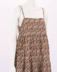 Matteau Floral Tiered Midi Dress Size 1