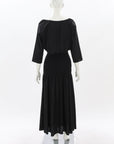 Marle Cotton Shirred Waist Maxi Dress Size 10