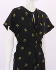 Oroton Small Dandelion Jacquard Dress Size 10