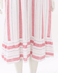 Catherine Murphy Striped Linen Dress Size 10