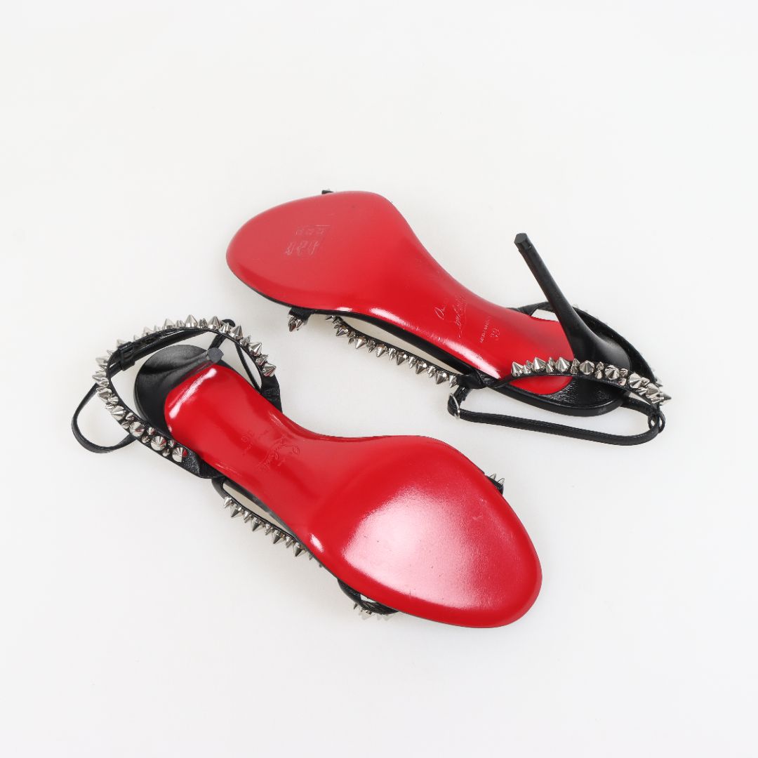 Christian Louboutin &#39;So Me&#39; Embellished Leather Heels Size 39