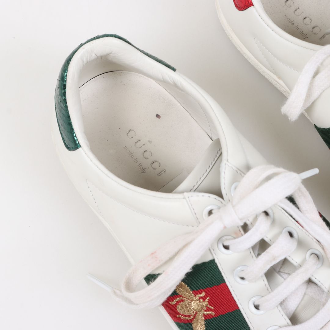 Gucci Leather &#39;Ace&#39; Sneakers Size 36.5